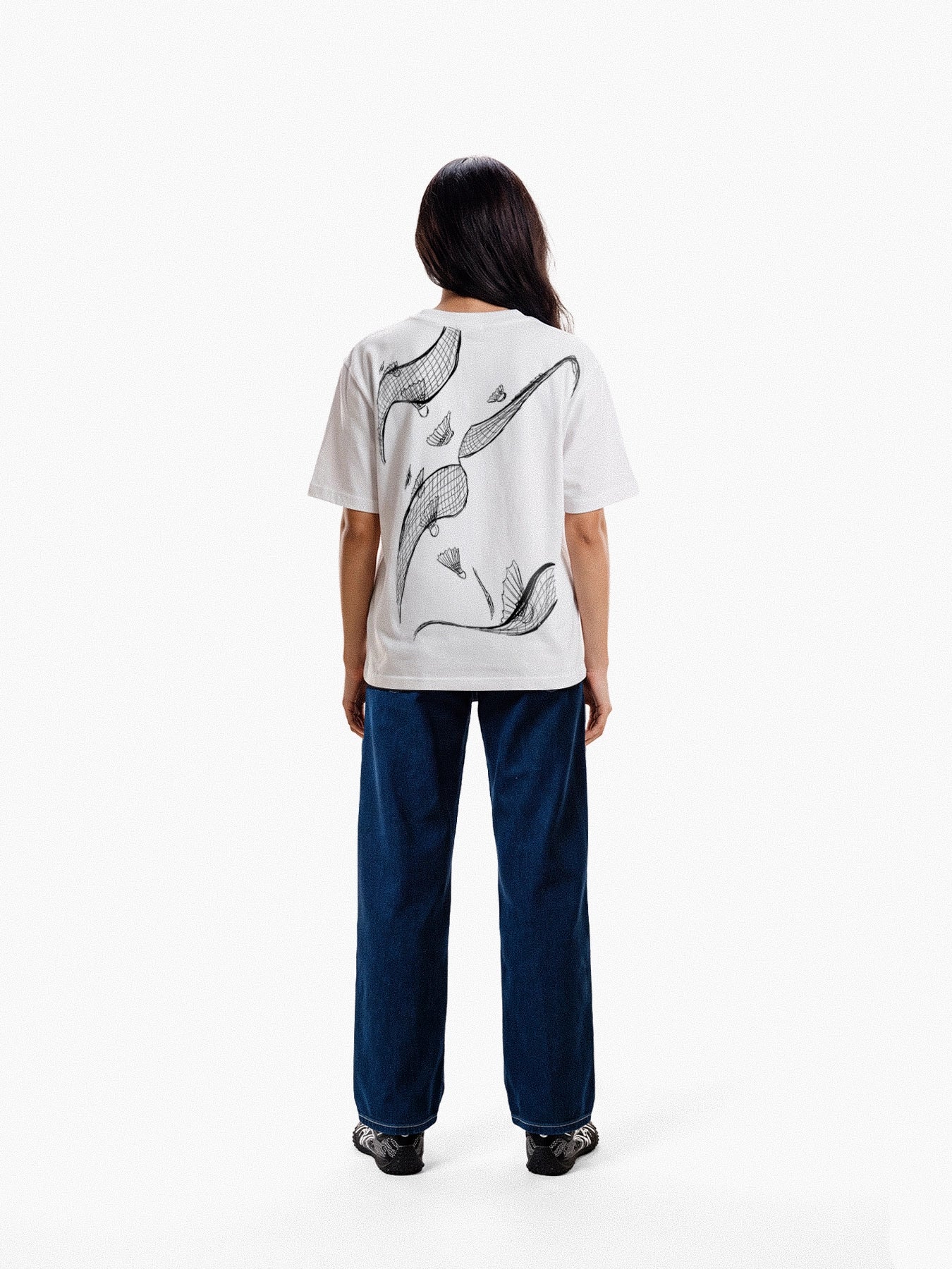 ALX Badminton Tee - White