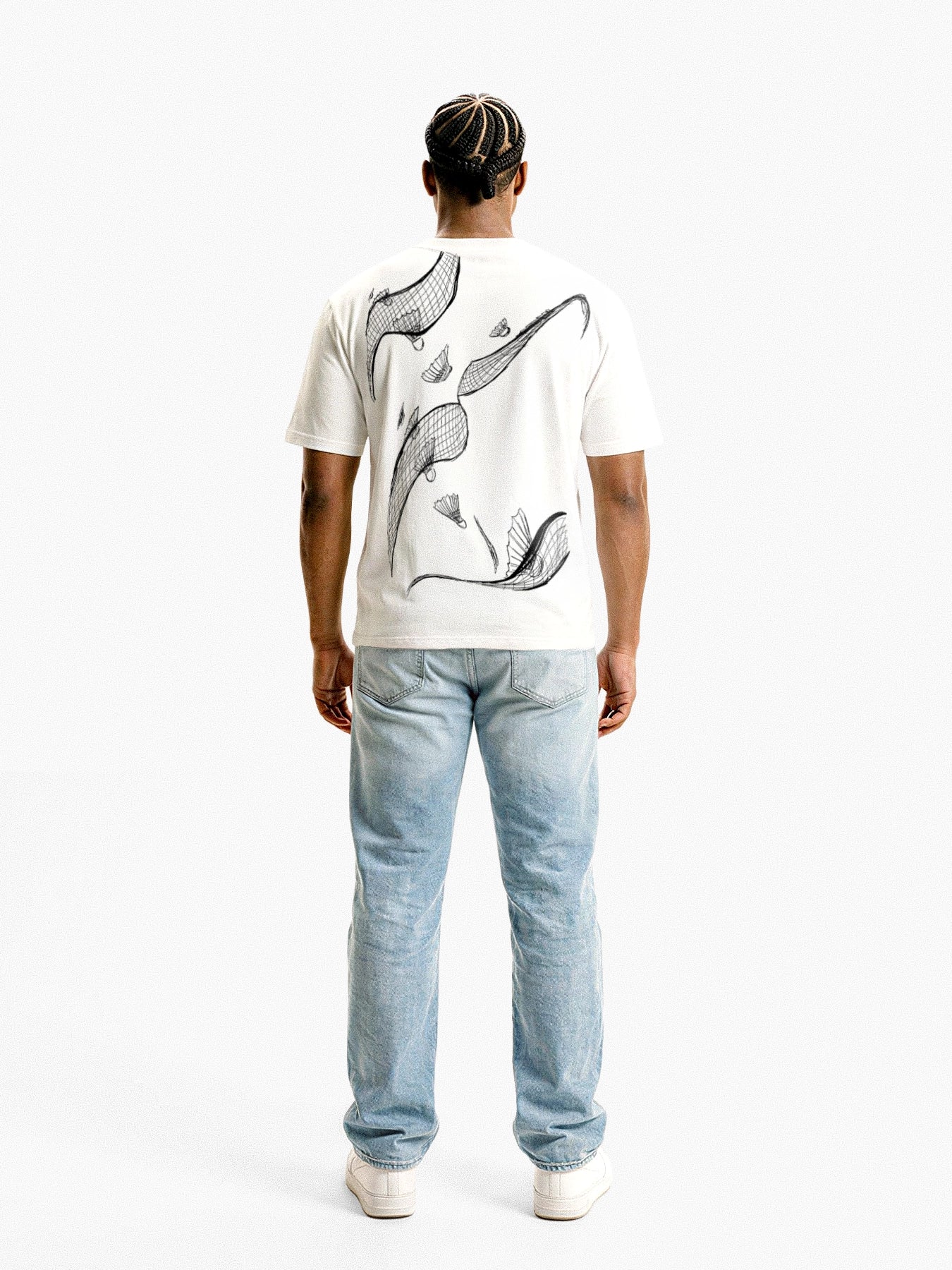 ALX Badminton Tee - White