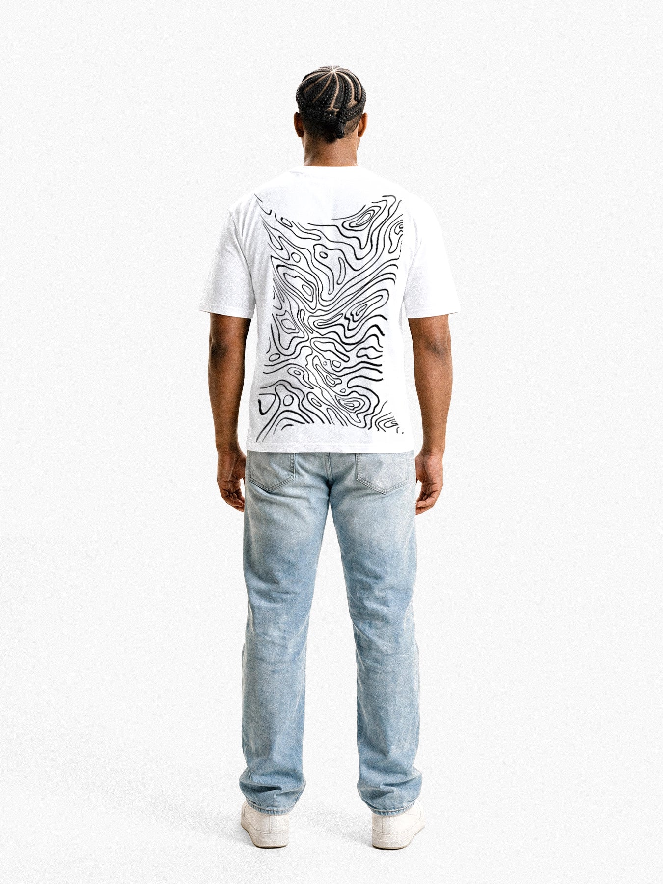 Geo Tee – White