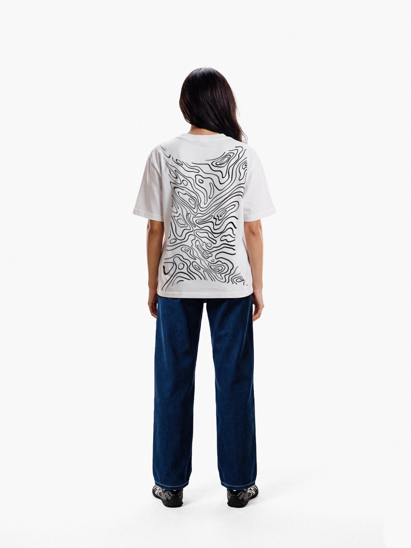 Geo Tee – White